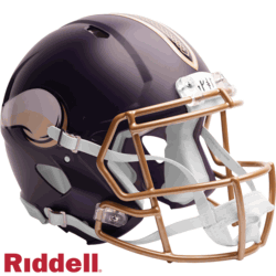 Minnesota Vikings NFL Full Size Authentic Speed Football Helmet  2026 Rivalries