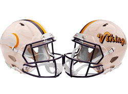 Minnesota Vikings NFL Full Size Replica Speed Football Helmet RETRO