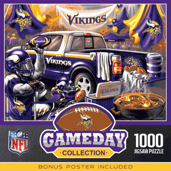 Minnesota Vikings NFL Gameday 1000pc Puzzle