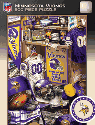 Minnesota Vikings NFL Locker Room 500pc Puzzle