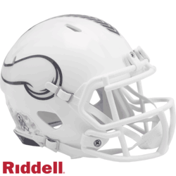 Minnesota Vikings NFL Mini Speed Football Helmet <B>Salute To Service 2024</B>
