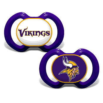 Minnesota Vikings Pacifier 2-Pack