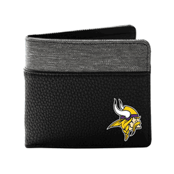 Minnesota Vikings Pebble BiFold Wallet BLCK