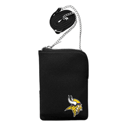 Minnesota Vikings Pebble Smart Purse Black