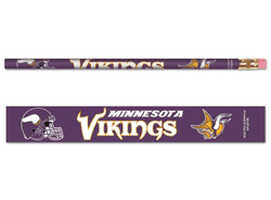 Minnesota Vikings Pencil 6 Pack