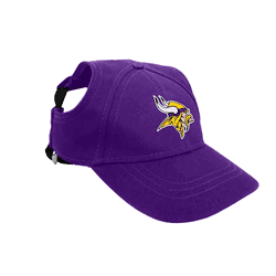Minnesota Vikings Pet Baseball Hat Xtra Large