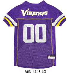Minnesota Vikings Pet Mesh Jersey Large