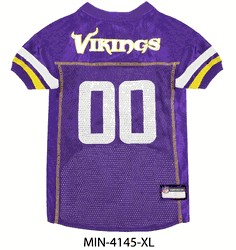 Minnesota Vikings Pet Mesh Jersey X-Large