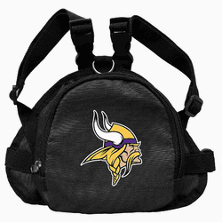 Minnesota Vikings Pet Mini Backpack BLCK S