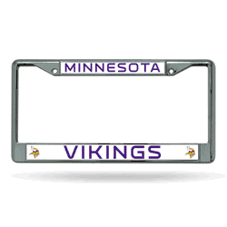 Minnesota Vikings Chrome Frame