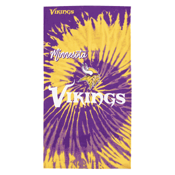 NFL Minnesota Vikings Pyschedlic Beach Towel