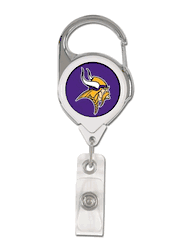 Minnesota Vikings Retractable Premium Badge Holder