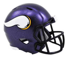 Minnesota Vikings Riddell NFL Speed Pocket Pro Helmet