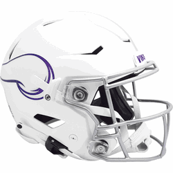 Minnesota Vikings SpeedFlex Full Size Authentic Football Helmet 2024 Winter Warrior Alternate