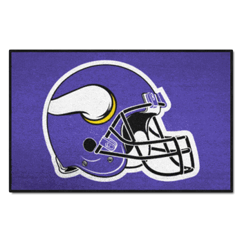 Minnesota Vikings Starter Mat Accent Rug - 19in. x 30in., Helmet Logo