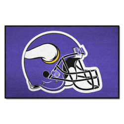 Minnesota Vikings Starter Mat Accent Rug - 19in. x 30in., Helmet Logo