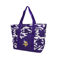 Minnesota Vikings Super-Duty Camo Tote PURP