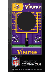 Minnesota Vikings Tabletop Cornhole