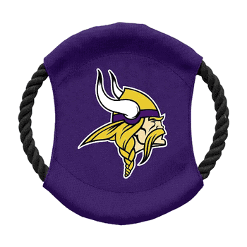 Minnesota Vikings Team Flying Disc Pet Toy