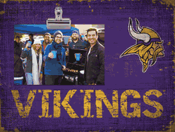 Minnesota Vikings Team Name Clip Frame