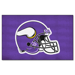 Minnesota Vikings Ulti-Mat Rug - 5ft. x 8ft., Helmet Logo