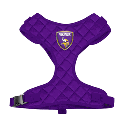 Minnesota Vikings Velvet Pet Harness - XS