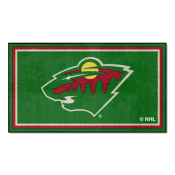 Minnesota Wild 3ft. x 5ft. Plush Area Rug