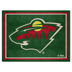 Minnesota Wild 8ft. x 10 ft. Plush Area Rug