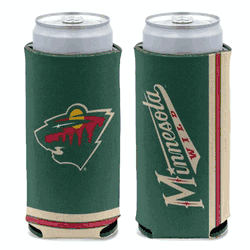 Minnesota Wild Can Cooler Slim Can Design