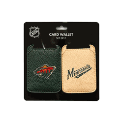 Minnesota Wild Card Wallet 2-pack