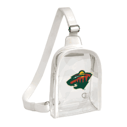 Minnesota Wild Clear Mini Sling Stadium Bag