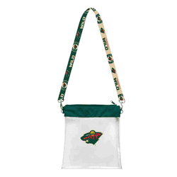 Minnesota Wild Clear Pattern Strap Bag