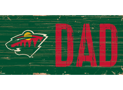 Minnesota Wild DAD 6x12 Sign