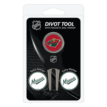 Minnesota Wild Divot Tool Pack - Signature tool w/ 3 markers
