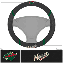 Minnesota Wild Embroidered Steering Wheel Cover