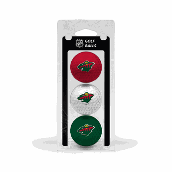 Minnesota Wild Golf Balls - 3 Pack