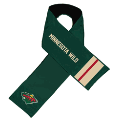 Minnesota Wild Hero Jersey Scarf