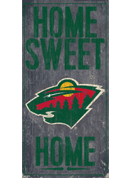 Minnesota Wild Home Home Sweet Home 6x12