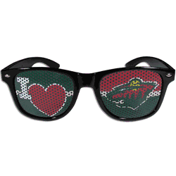 Minnesota Wild I Heart Game Day Shades