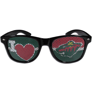 Minnesota Wild I Heart Game Day Shades