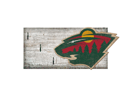 Minnesota Wild Key Holder 6x12