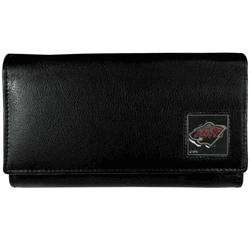 Minnesota Wild Leather Women's Wallet