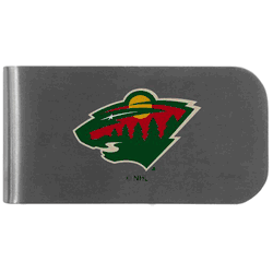 Minnesota Wild Logo Bottle Opener Money Clip