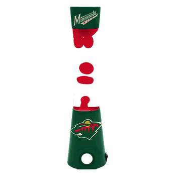 Minnesota Wild Magma Lamp - Bluetooth Speaker