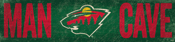 Minnesota Wild Man Cave Sign