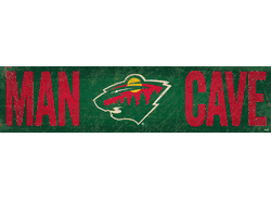 Minnesota Wild Man Cave Sign