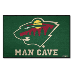 Minnesota Wild Man Cave Starter Mat Accent Rug - 19in. x 30in.