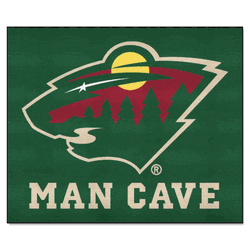 Minnesota Wild Man Cave Tailgater Rug - 5ft. x 6ft.