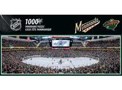 Minnesota Wild NHL 1000pc Panoramic Puzzle