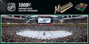 Minnesota Wild NHL 1000pc Panoramic Puzzle